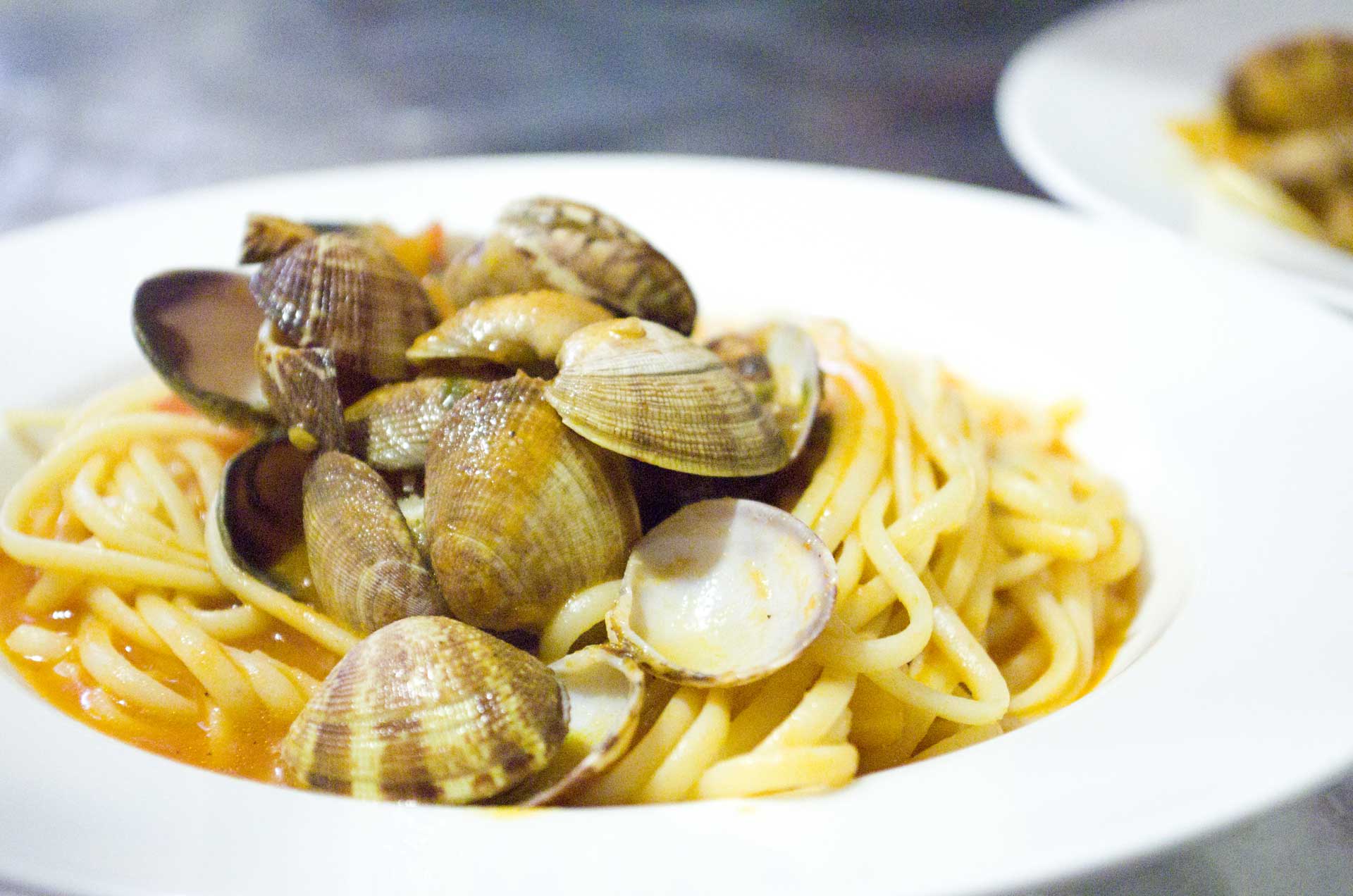 Pâtes aux fruits de mer